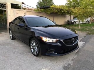 2016 Mazda 6 III (GJ) Рестайлинг, синий, 1730000 рублей, вид 1