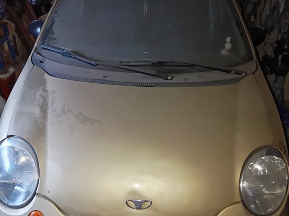 2008 Daewoo Matiz I Рестайлинг, бежевый, 180000 рублей