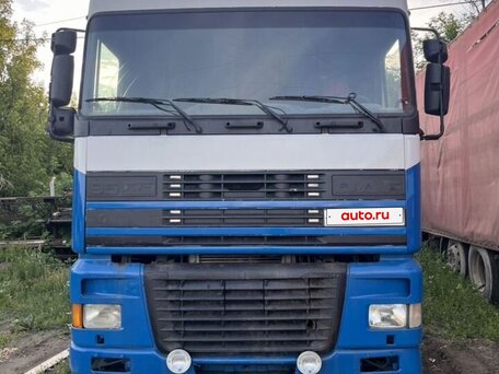 1999 DAF XF 95, синий, 800000 рублей, вид 1