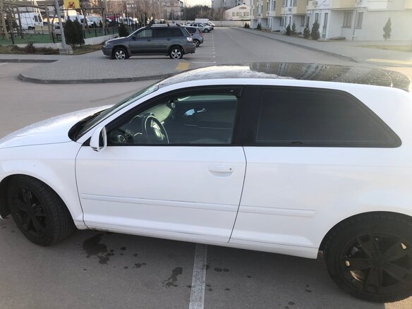 2008 Audi A3 II (8P) Рестайлинг 2, белый, 850000 рублей - вид 6