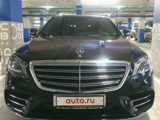 2020 Mercedes-Benz S-Класс 350 d Long VI (W222, C217) Рестайлинг, чёрный, 7000000 рублей, вид 1