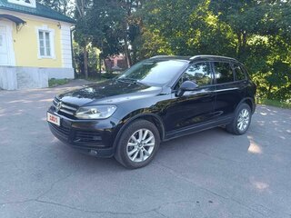 2012 Volkswagen Touareg II, чёрный, 2000000 рублей, вид 1