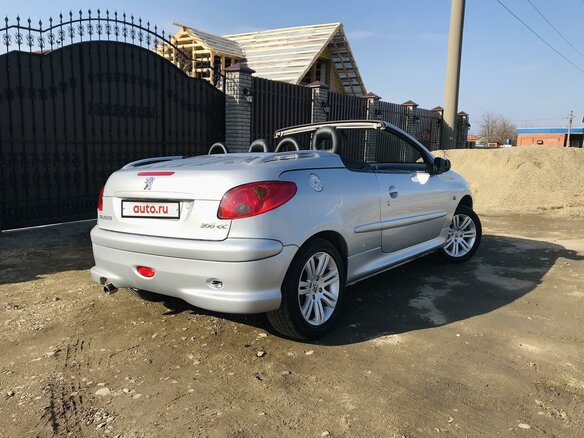 2003 Peugeot 206, серебристый - вид 14