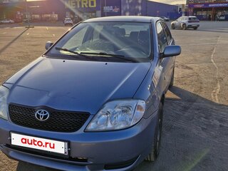 2002 Toyota Corolla IX (E120, E130), синий, 390000 рублей, вид 2
