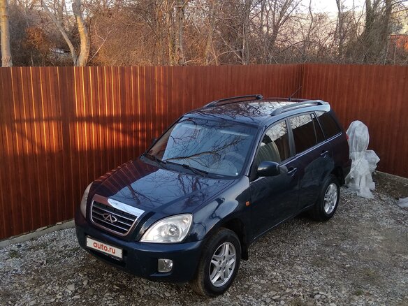 2008 Chery Tiggo (T11) I, синий - вид 22