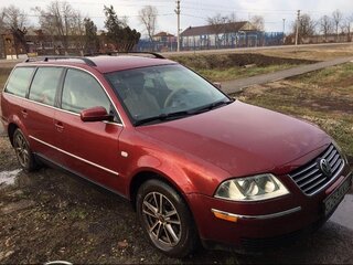 2002 Volkswagen Passat B5 Рестайлинг, красный, 400000 рублей, вид 1