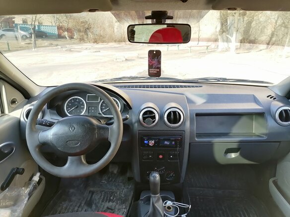 2007 Renault Logan I, серый - вид 12