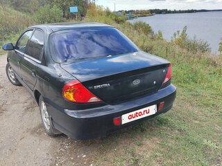 2008 Kia Spectra I Рестайлинг 2, чёрный, 270000 рублей, вид 2