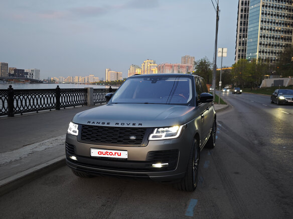 2018 Land Rover Range Rover IV Рестайлинг, бежевый, 7999908 рублей - вид 8