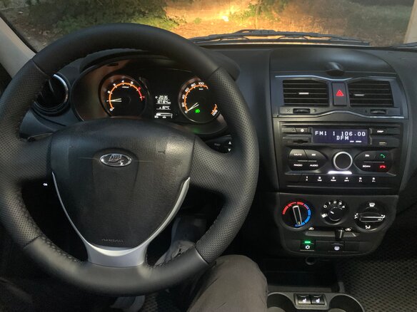 2021 Lada (ВАЗ) Granta I Рестайлинг, белый, 630000 рублей - вид 12