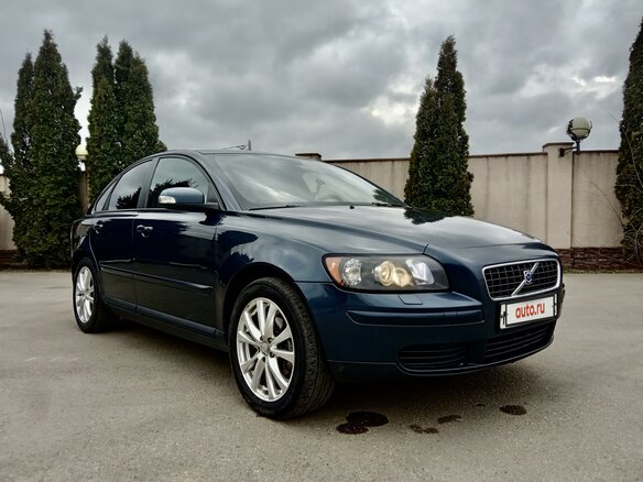 2007 Volvo S40 II Рестайлинг, голубой - вид 2