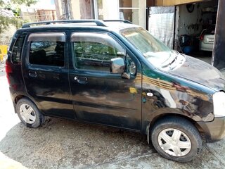 2002 Suzuki Wagon R Solio II, чёрный, 300000 рублей, вид 2