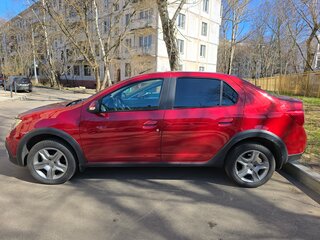 2020 Renault Logan Stepway II Рестайлинг, красный, 1200000 рублей, вид 2
