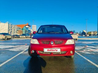 2008 Renault Logan I, красный, 420000 рублей, вид 2