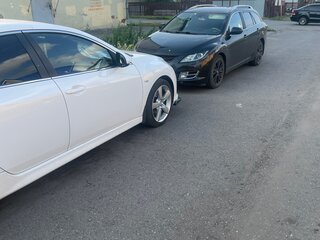 2008 Mazda 6 II (GH), чёрный, 720000 рублей, вид 3