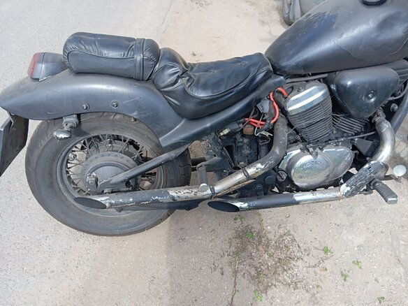 1993 Honda Steed 400, чёрный, 255000 рублей - вид 1
