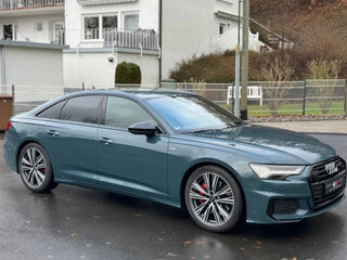 2023 Audi A6 45 TDI V (C8), зелёный, 6320000 рублей, вид 5