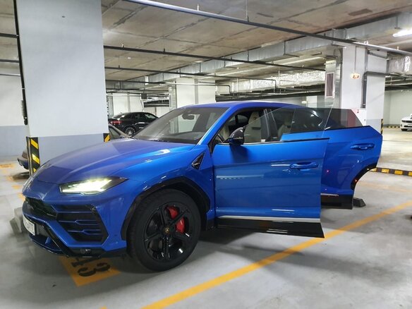 2019 Lamborghini Urus I, синий - вид 1