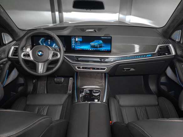 2024 BMW X5 40d IV (G05/G18) Рестайлинг, серый - вид 23