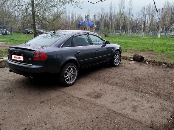 2002 Audi A6 II (C5) Рестайлинг, серый, 680000 рублей - вид 6