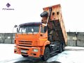 2013 КамАЗ 6520, оранжевый - вид 1