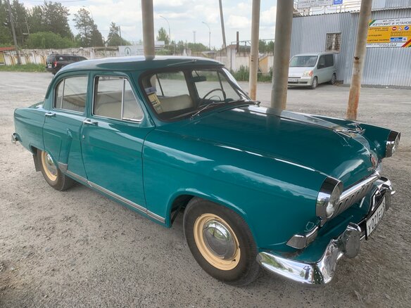 1962 ГАЗ 21 «Волга» 21В, голубой - вид 6