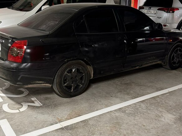 2005 Hyundai Elantra III (XD2) Рестайлинг, чёрный, 290000 рублей - вид 3