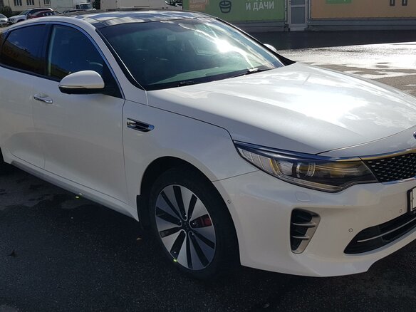 2016 Kia Optima IV, белый, 1750000 рублей - вид 1
