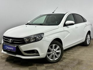 2021 Lada (ВАЗ) Vesta I, белый, 1190000 рублей, вид 1