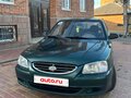 2002 Hyundai Accent II, зелёный, 430000 рублей