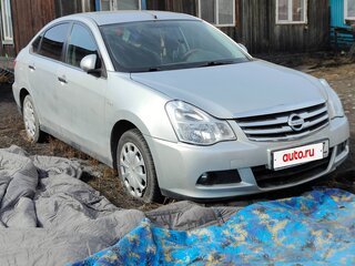 2014 Nissan Almera III (G15), серебристый, 700000 рублей, вид 3
