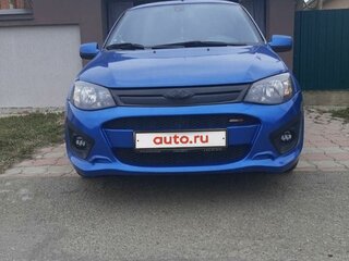 2017 Lada (ВАЗ) Kalina Sport II, синий, 850000 рублей, вид 3