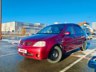 2008 Renault Logan I, красный, 420000 рублей, вид 1