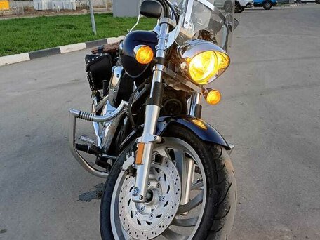 2007 Honda VTX 1300, синий, 780000 рублей, вид 1