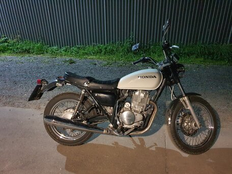 2005 Honda CB 400SS, белый, 330000 рублей, вид 2