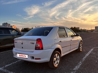 2012 Renault Logan I Рестайлинг, белый, 325000 рублей, вид 3