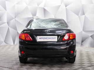 2008 Toyota Corolla AMT X (E140, E150), чёрный, 661000 рублей, вид 4