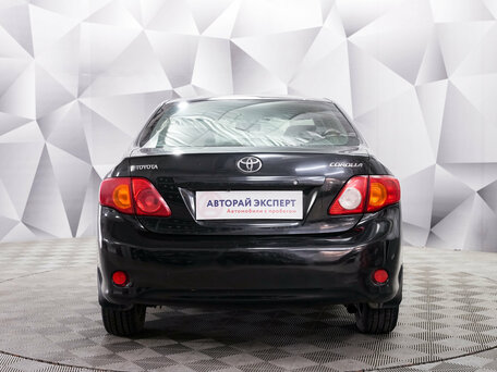 2008 Toyota Corolla AMT X (E140, E150), чёрный, 661000 рублей, вид 4