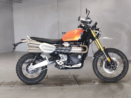 2024 Triumph Scrambler, оранжевый, 1500000 рублей, вид 1