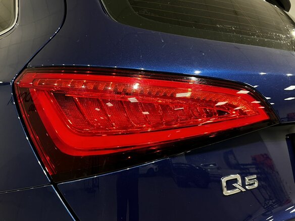 2015 Audi Q5 I (8R) Рестайлинг, синий - вид 10
