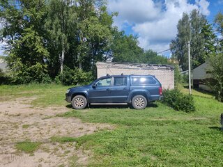 2011 Volkswagen Amarok I, серый, 1290000 рублей, вид 4
