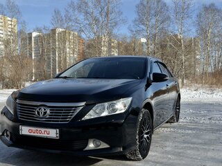 2012 Toyota Camry VII (XV50), чёрный, 2250000 рублей, вид 1