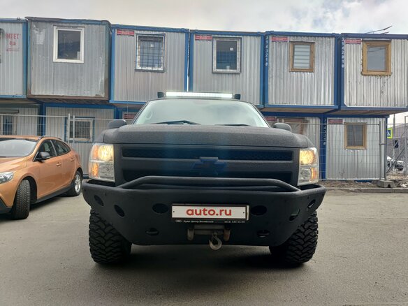 2012 Chevrolet Silverado II (GMT900), чёрный - вид 4