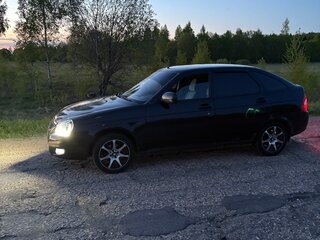 2008 Lada (ВАЗ) Priora I, чёрный, 320000 рублей, вид 5