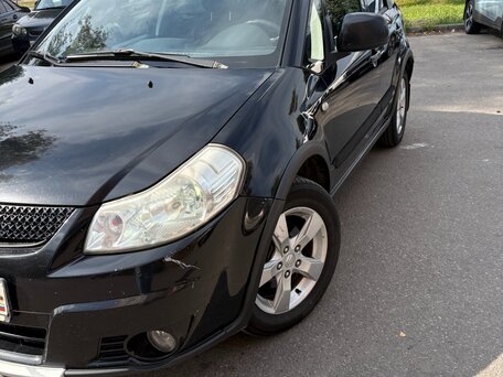 2010 Suzuki SX4 I (Classic) Рестайлинг, чёрный, 800000 рублей, вид 1