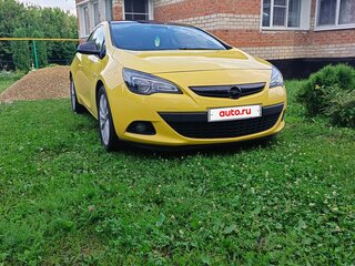 2013 Opel Astra GTC J Рестайлинг, жёлтый, 730000 рублей, вид 5