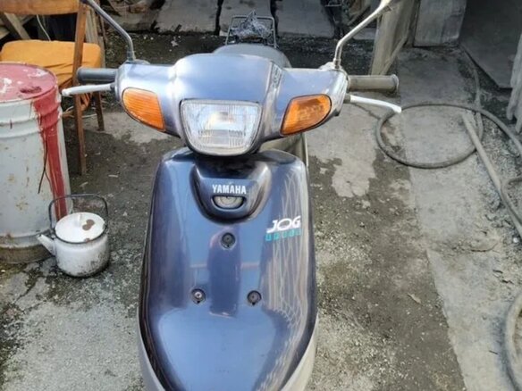 2018 Yamaha Jog, синий, 30000 рублей
