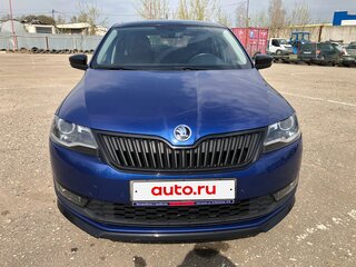 2018 Skoda Rapid I Рестайлинг, синий, 1600000 рублей, вид 2