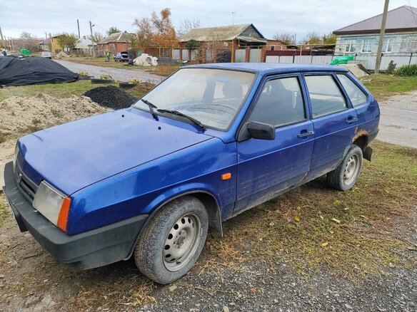 2003 Lada (ВАЗ) 21093i, синий, 150000 рублей