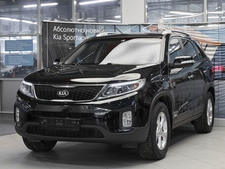 2017 Kia Sorento II Рестайлинг, чёрный, 1749000 рублей, вид 1